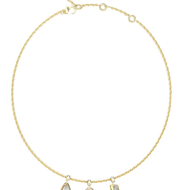Колие с кристали GUESS