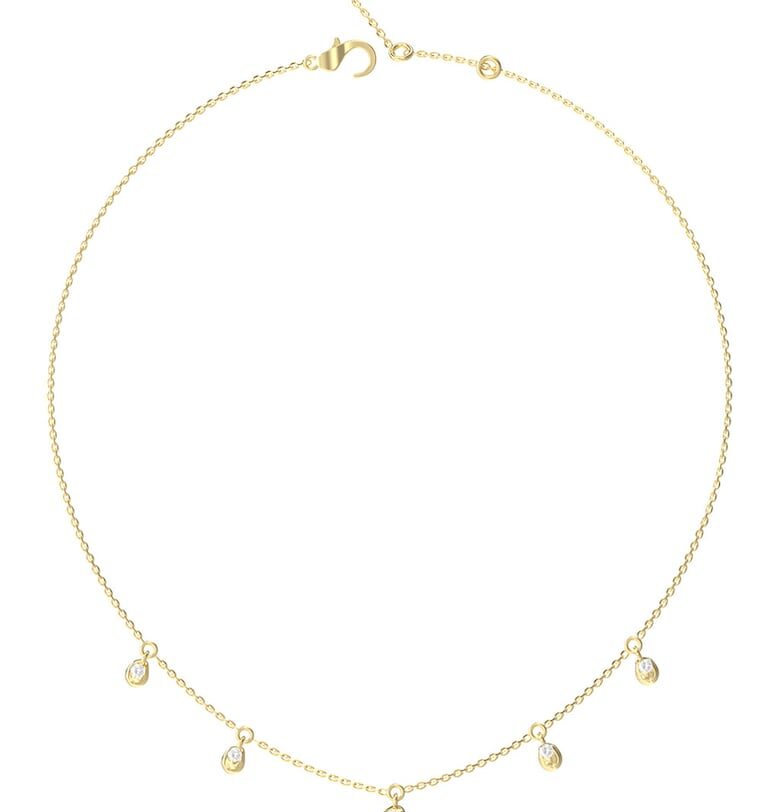 Колие с кристали GUESS
