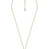 Колие с плочка със зодия Fossil