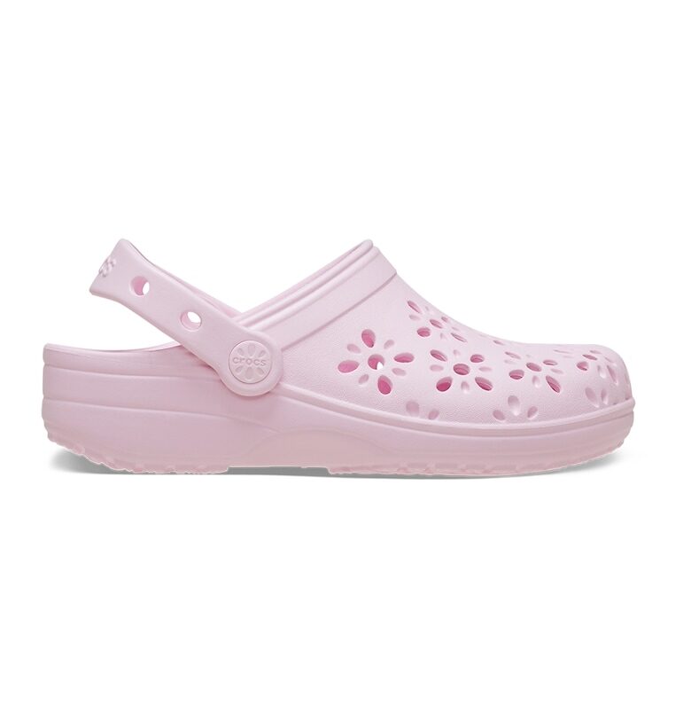 Флорален крокс с отвори Crocs