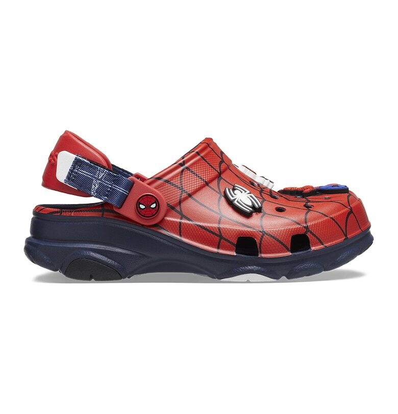 Крокс с принт на Spiderman Crocs