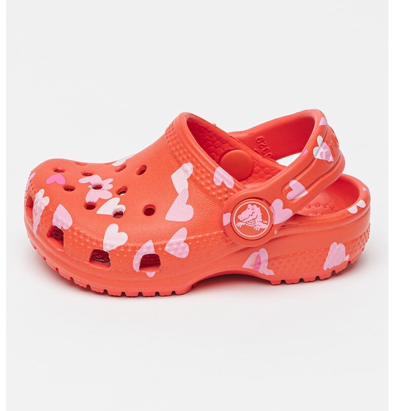 Крокс с шарка на сърца Crocs