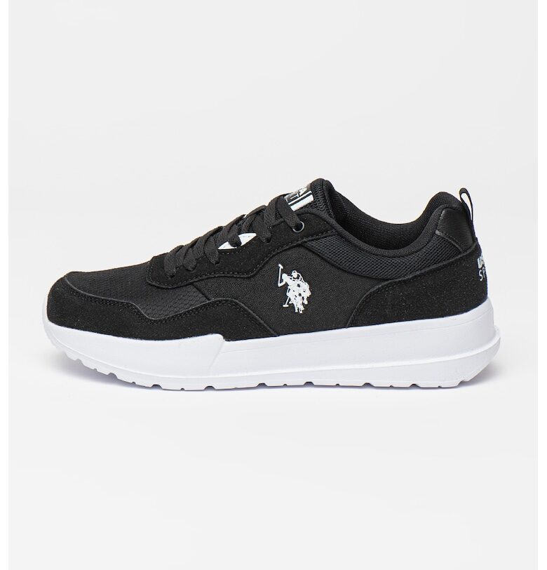 Маратонки с кожа и текстил US Polo Assn