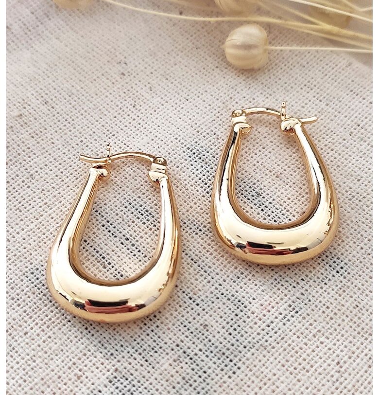 Месингови обеци Atelier Miu