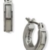 Месингови обеци DKNY