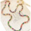 Месингово колие с кристали Atelier Miu