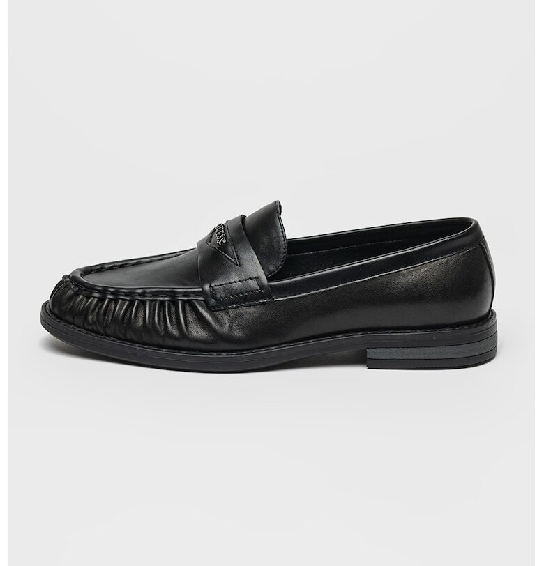 Мокасини с кожа и еко кожа GUESS