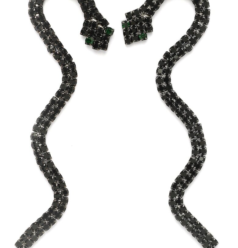 Обеци Black Showstopper Serpent AVANT-GARDE PARIS