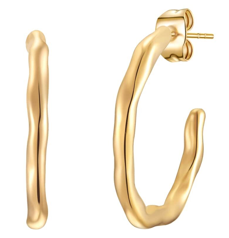 Обеци с 14k злато Eastside