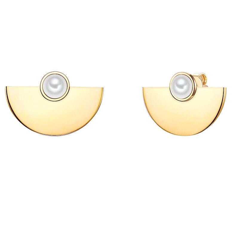 Обеци с покритие от 14K злато Lulu  Jane