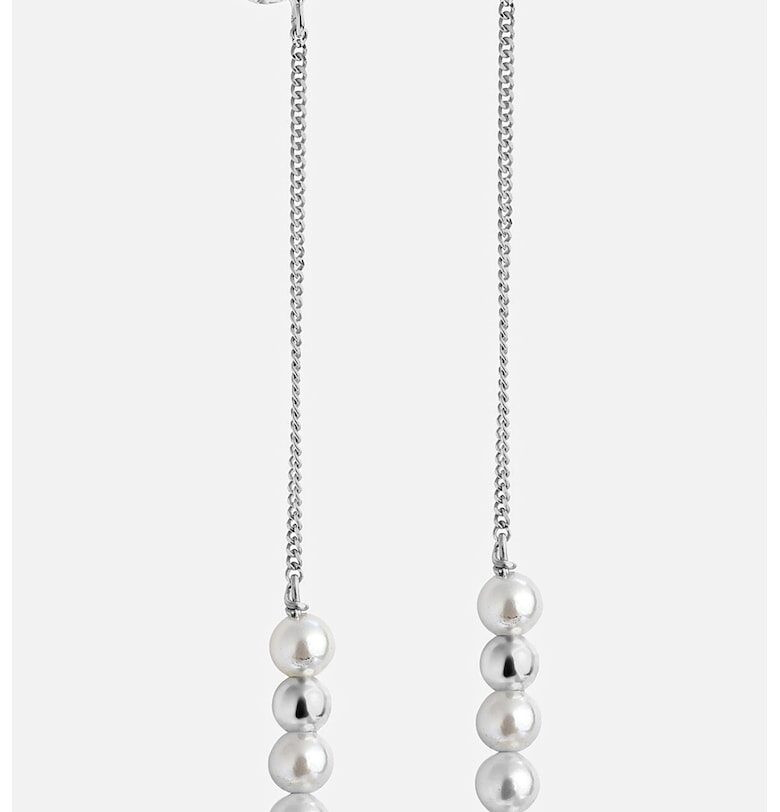 Обеци тип халки от стерлингово сребро Meks Jewels
