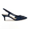 Обувки Neeri с остър връх и ефект на деним - Тъмносин - NINE WEST