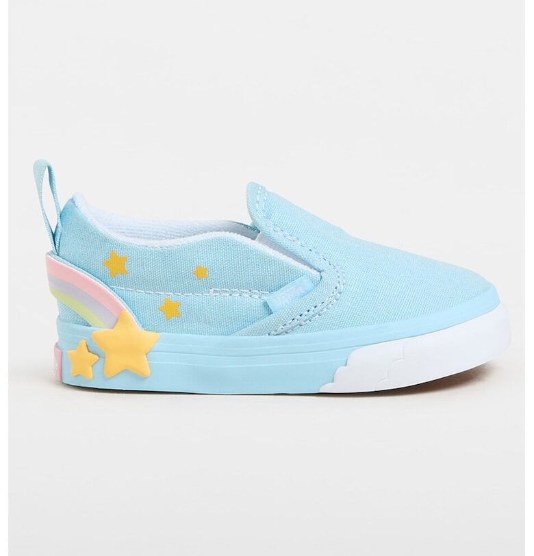 Обувки с лесно обуване с принт Vans