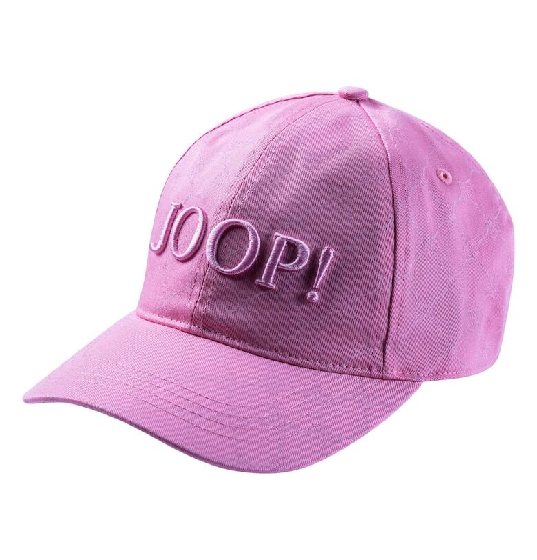 Памучна шапка с бродирано лого Joop