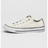Платнени тренировъчни обувки с животинска шарка с нисък профил Converse