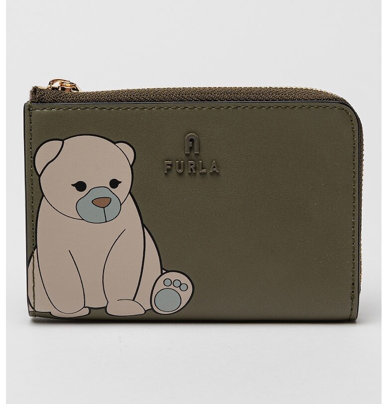 Правоъгълно кожено портмоне Furla