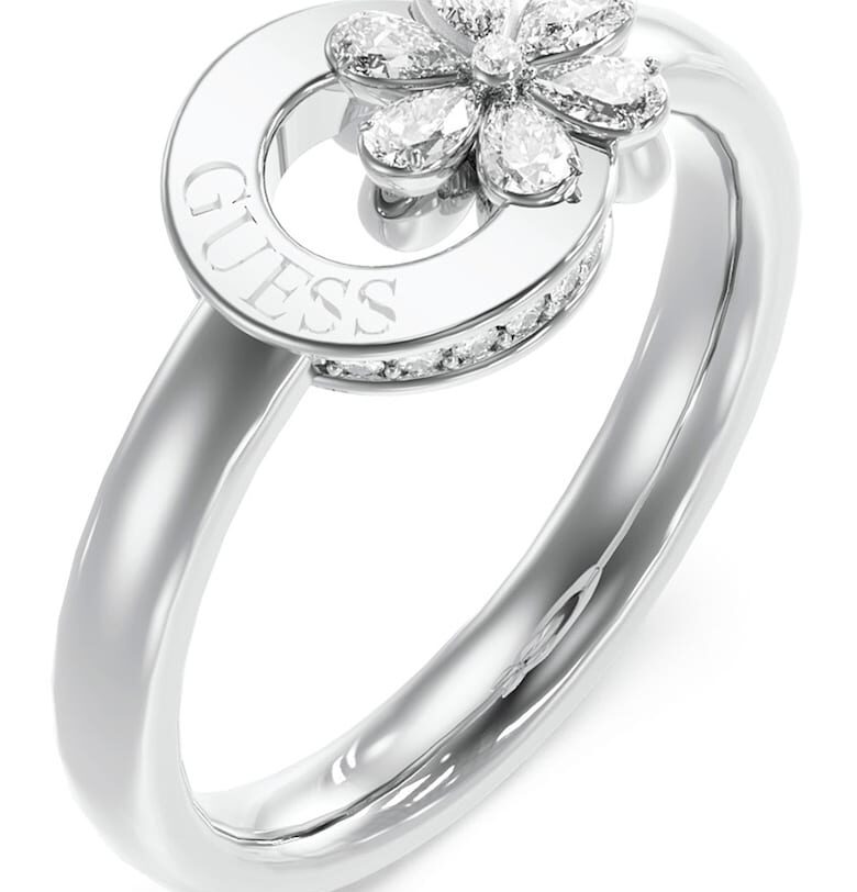 Пръстен Lily Flower от неръждаема стомана GUESS