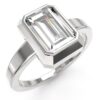 Пръстен от неръждаема стомана с кристал GUESS