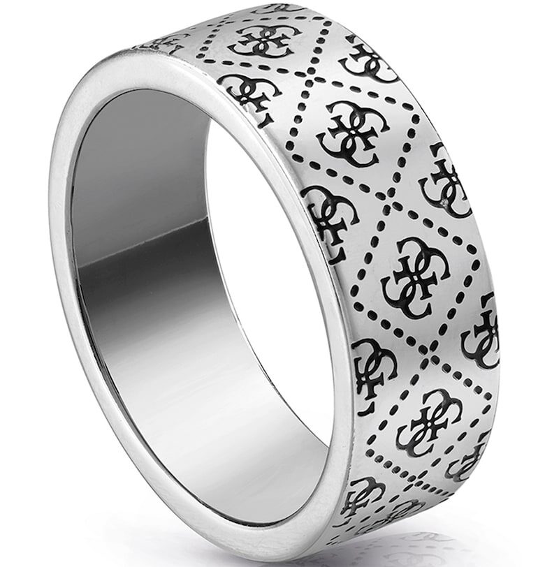 Пръстен от неръждаема стомана с монограм GUESS