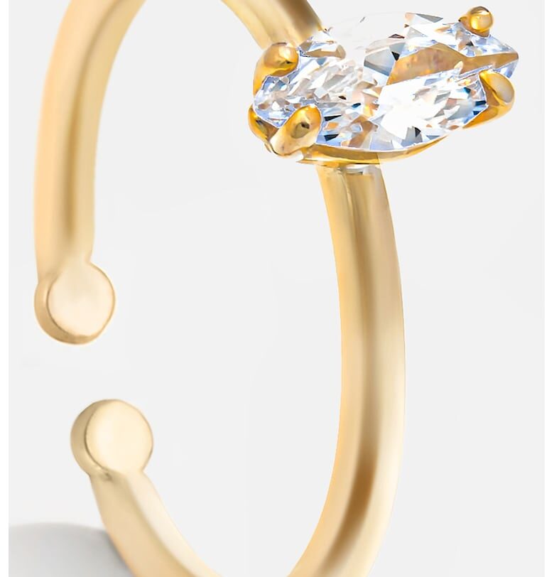 Пръстен от стерлингово сребро 925 с циркони Meks Jewels