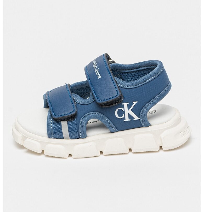 Равни сандали с велкро CALVIN KLEIN