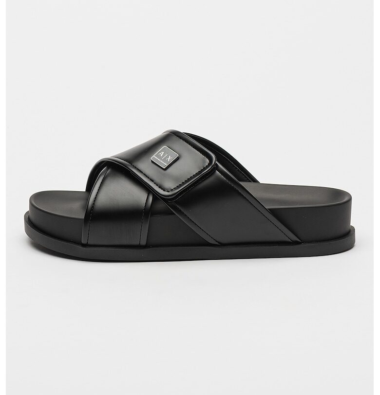Равни сандали с лого ARMANI EXCHANGE