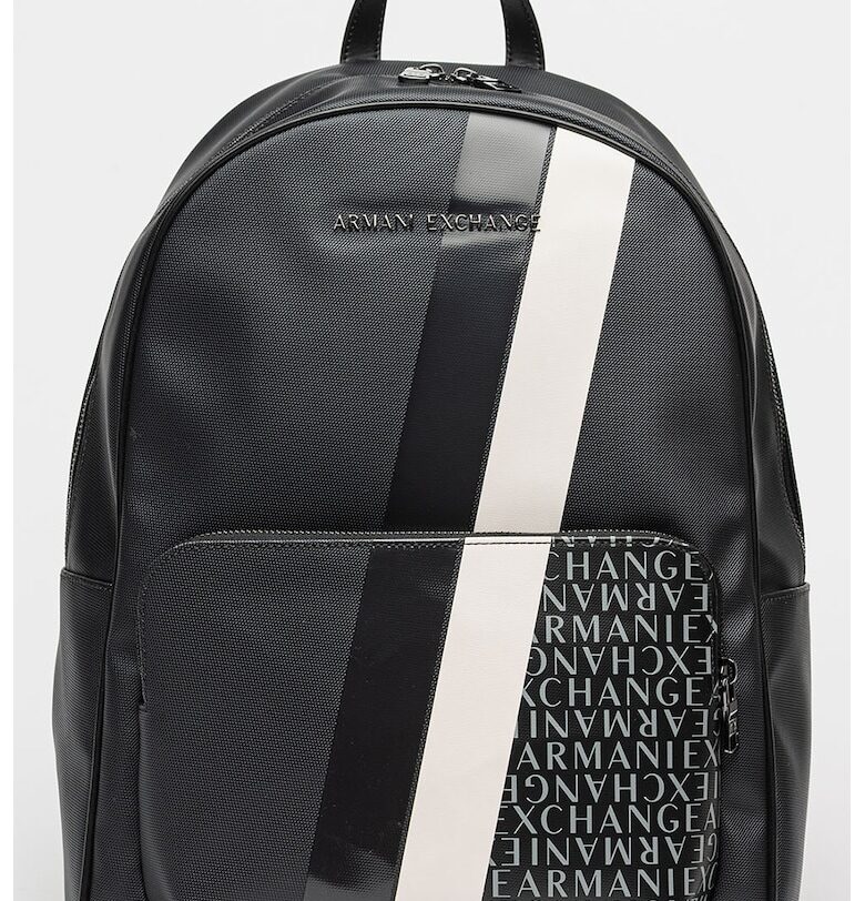 Раница от еко кожа с външен джоб ARMANI EXCHANGE
