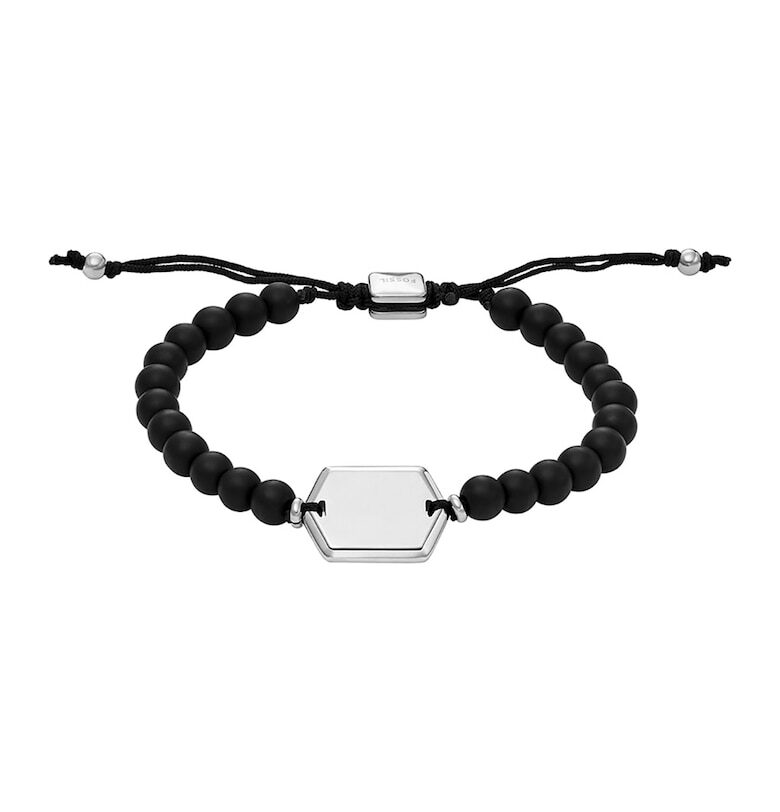 Регулируема гривна с мъниста Fossil