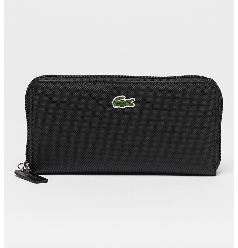 Релефен портфейл с цип Lacoste