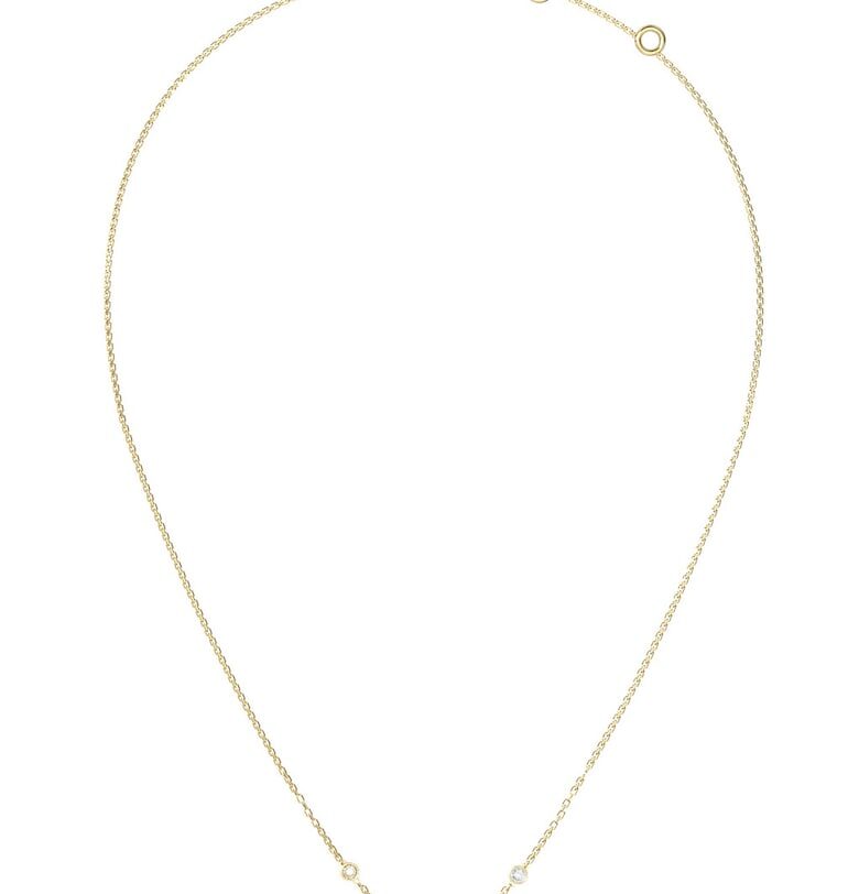 Ридурано колие с висулка с циркони GUESS
