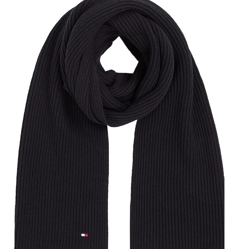 Рипсен шал с органичен памук Tommy Hilfiger