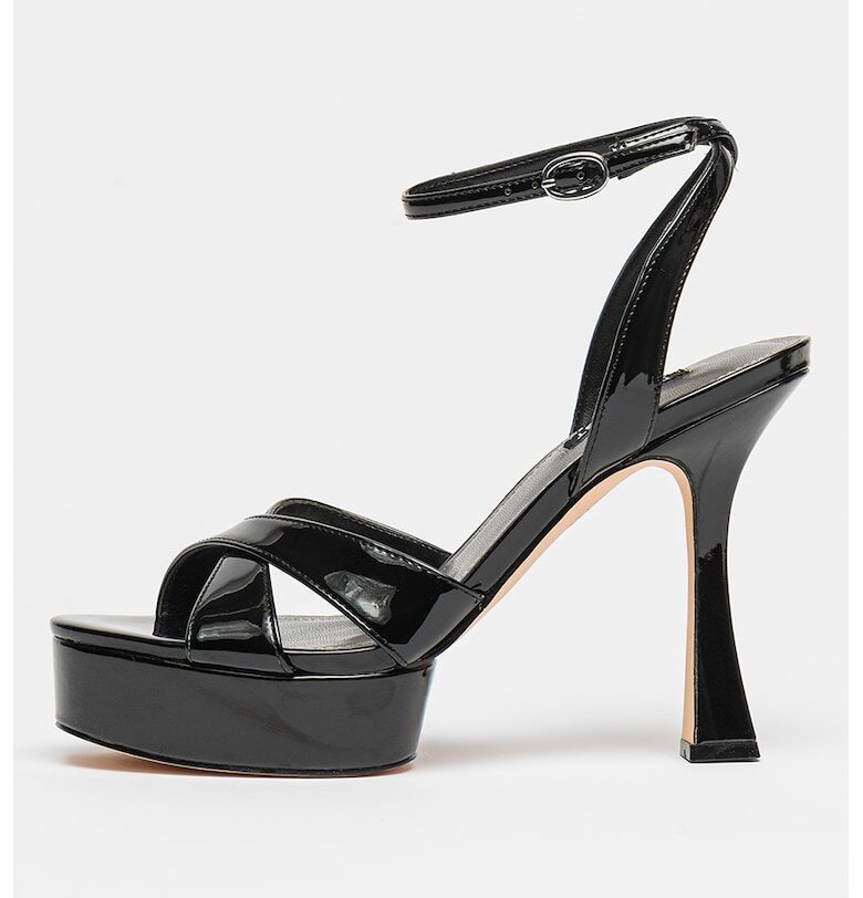 Сандали Jessie от еко кожа с лачен ефект NINE WEST