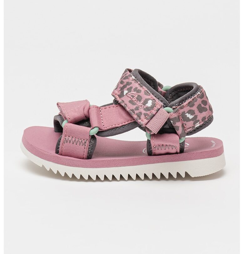 Сандали Peak Web с велкро и бродирано лого Clarks
