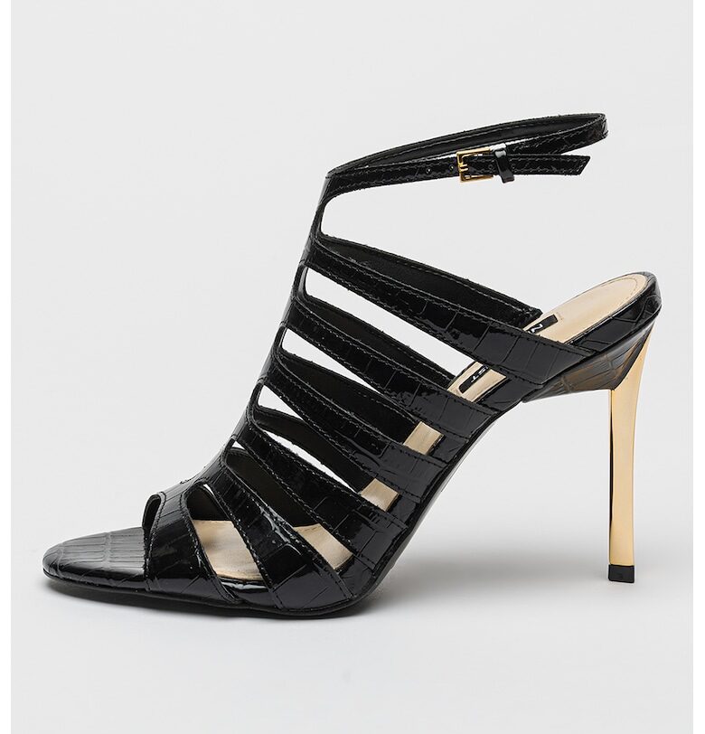 Сандали Saleen с каишка с тока NINE WEST