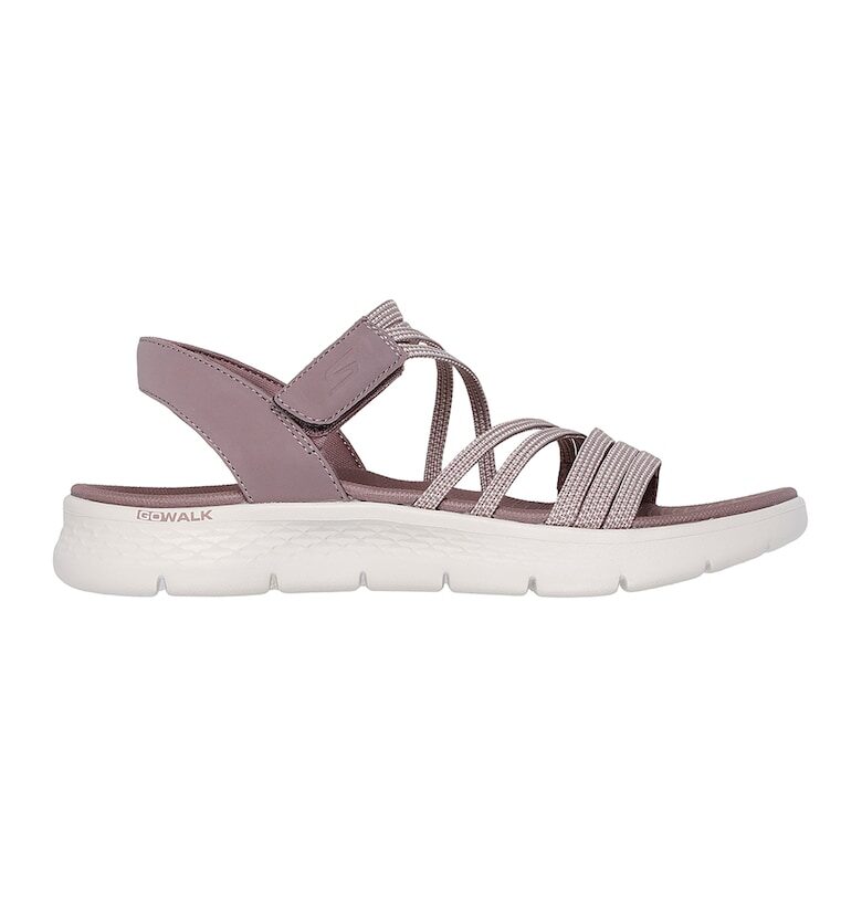 Сандали от еко кожа с велкро Skechers