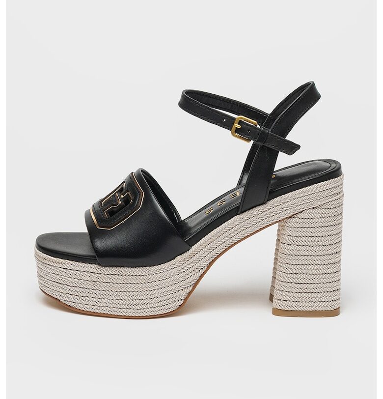Сандали от кожа и еко кожа с ток GUESS