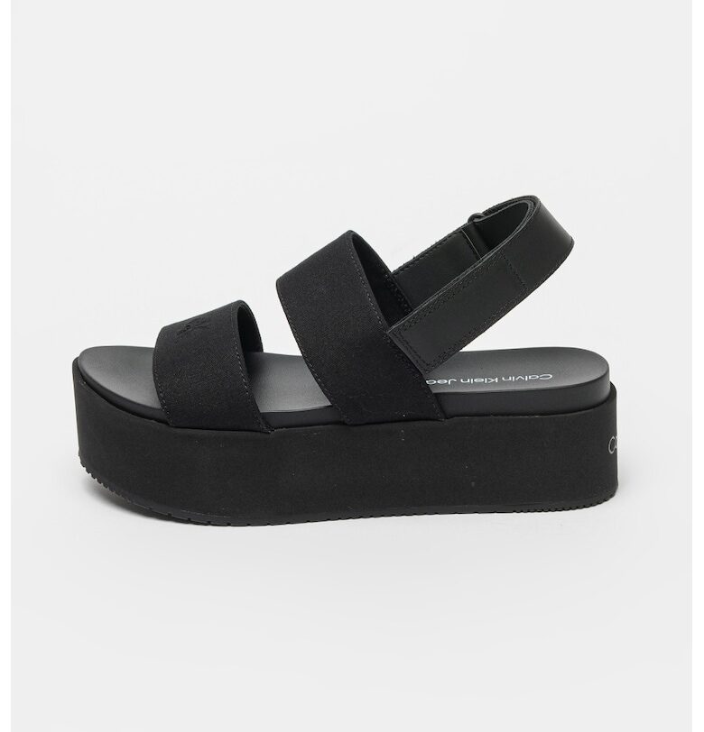 Сандали с равна платформа и велкро CALVIN KLEIN JEANS