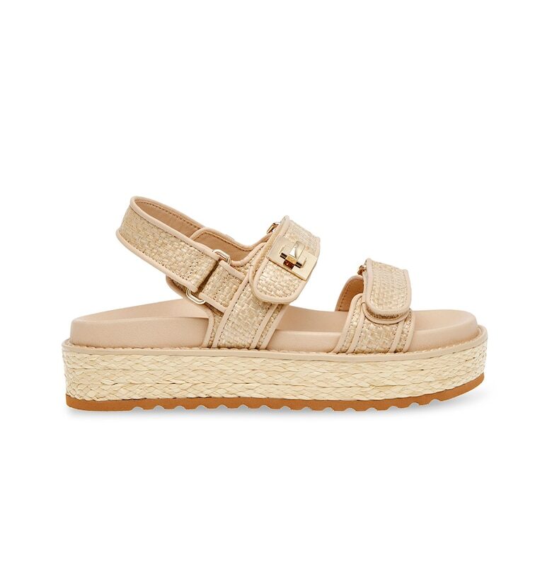 Сандали с равна платформа и отворена пета Steve Madden