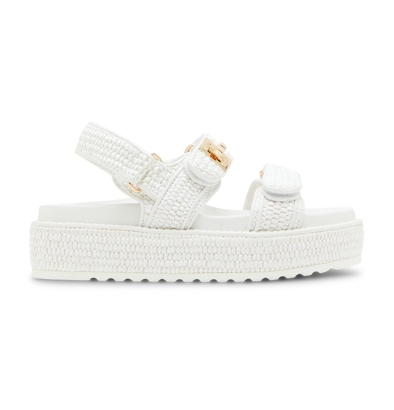 Сандали с равна платформа и отворена пета Steve Madden