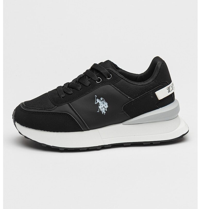 Скосени маратонки с лого US Polo Assn