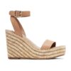 Скосени сандали от кожа и еко кожа Steve Madden