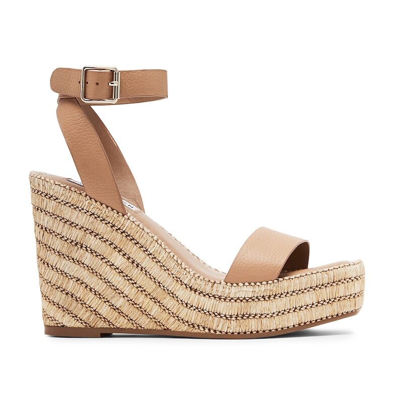 Скосени сандали от кожа и еко кожа Steve Madden