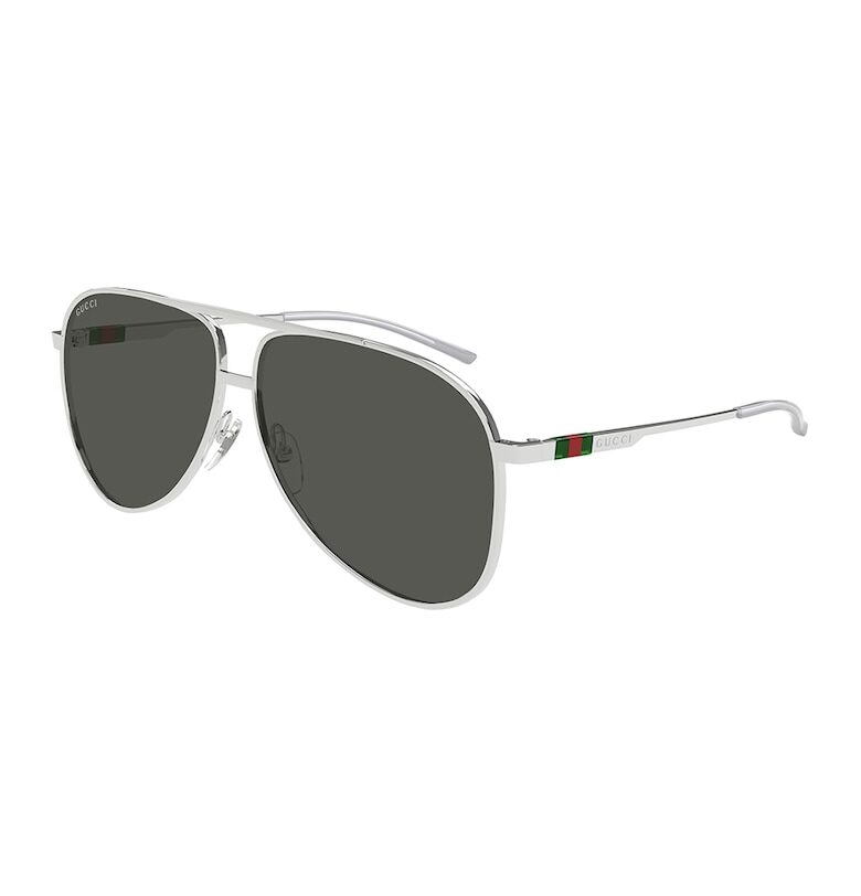 Слънчеви очила Aviator с плътен цвят Gucci
