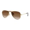 Слънчеви очила Aviator с поляризация и метална рамка Ray-Ban