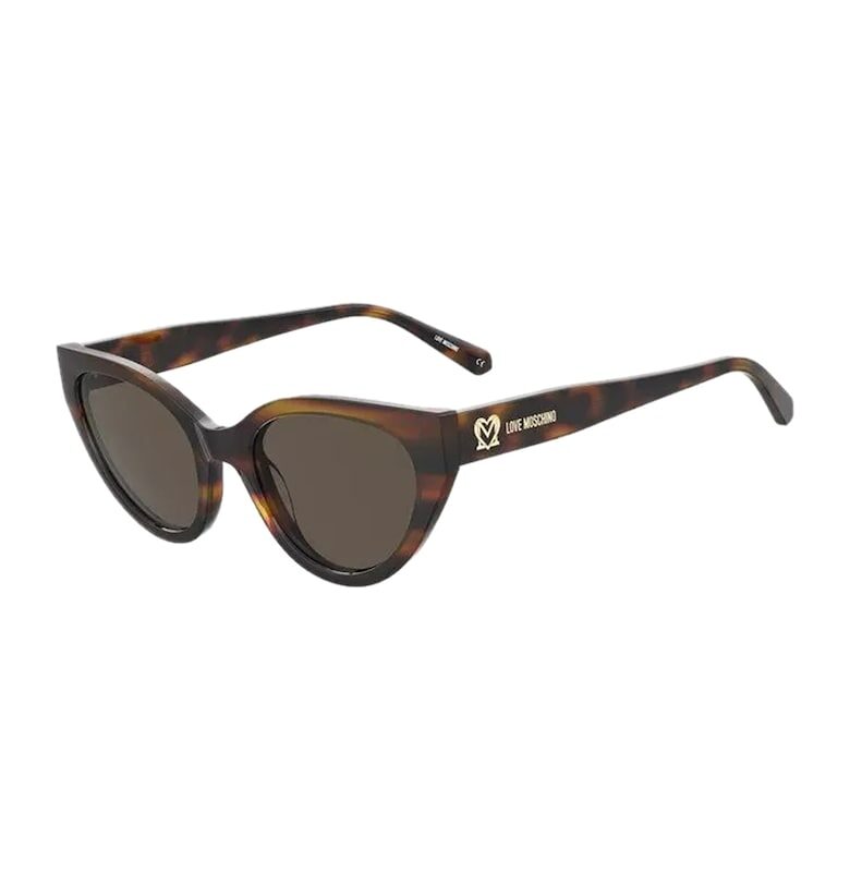 Слънчеви очила Cat-Eye с плътни стъкла Love Moschino