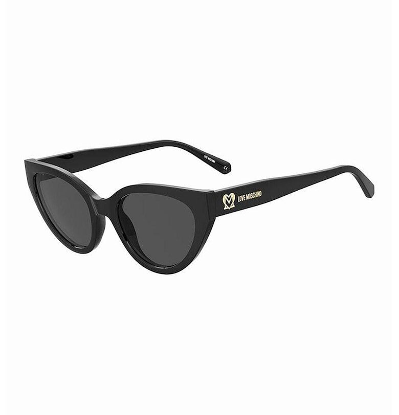 Слънчеви очила Cat-Eye с плътни стъкла Love Moschino