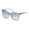 Слънчеви очила с плътен цвят GUESS