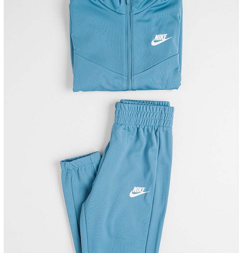 Спортен екип с цип и дизайн с цветен блок Nike