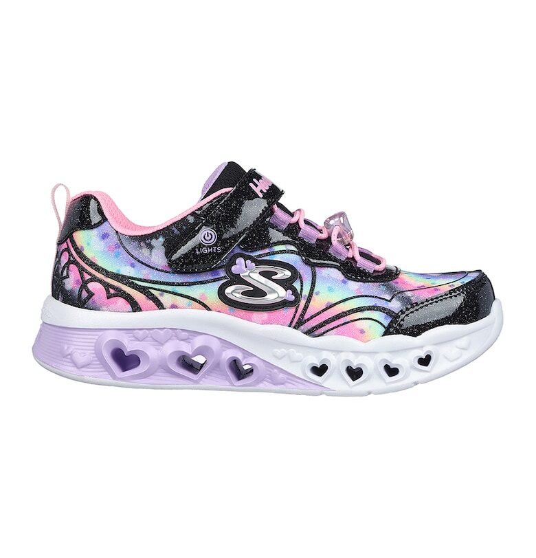 Спортни обувки Flutter Heart Lights с LED светлини Skechers
