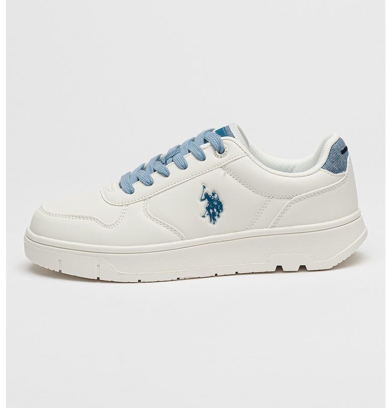 Спортни обувки от еко кожа Sona с лого US Polo Assn